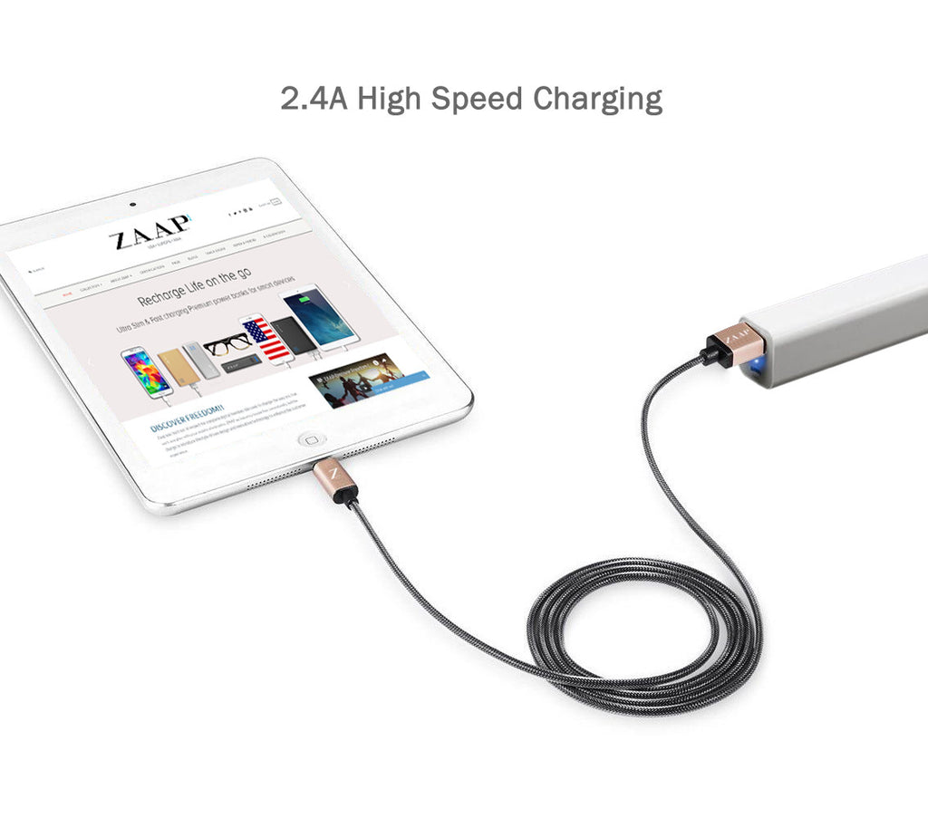 UNBREAKABLE LIGHTNING USB CABLE